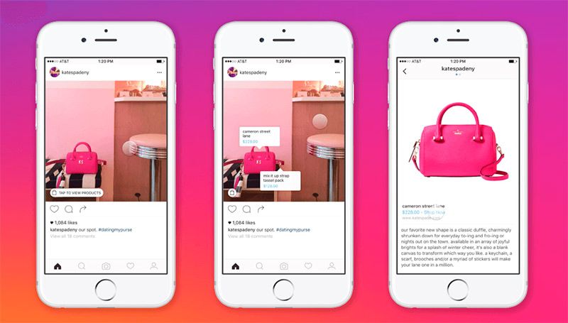 etiquetar productos en instagram shopping